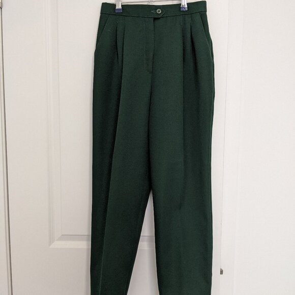 Vintage Dark Green Trouser - Picture 1 of 3